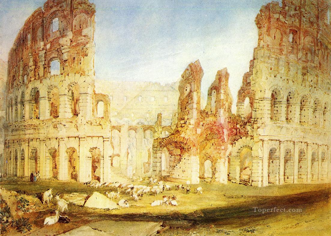 Rome The Colosseum Romantic Turner Oil Paintings